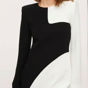 NWT Mango black and white back, cut out short dress